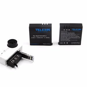 TELESIN 3.85V 1400mAh Sport Camera Battery for Xiaomi Yi II 4K