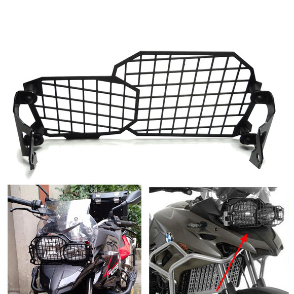 Motorcycle Headlight Bracket Lamp Grill Protector Guard For BMW F650GS F700GS F800GS