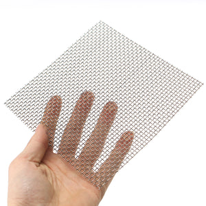 15x15cm Woven Wire Cloth Screen  Stainless Steel 304 8 Mesh