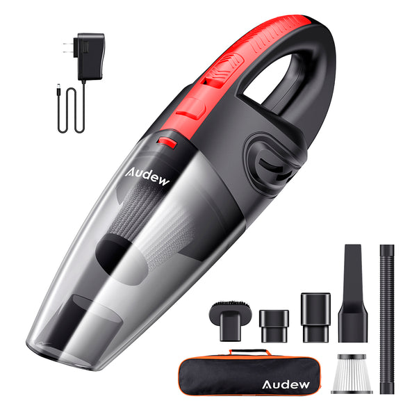 AUDEW 120W 3500PA Cordless Vacuum Cleaner Rechargeable Portable Handheld Vacuum