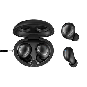 Anomoibuds TWS bluetooth 5.0 Earphone Wireless Hi-Fi Automatically Paring Game Sport Stereo Bilateral Call Headphone with Charging Box