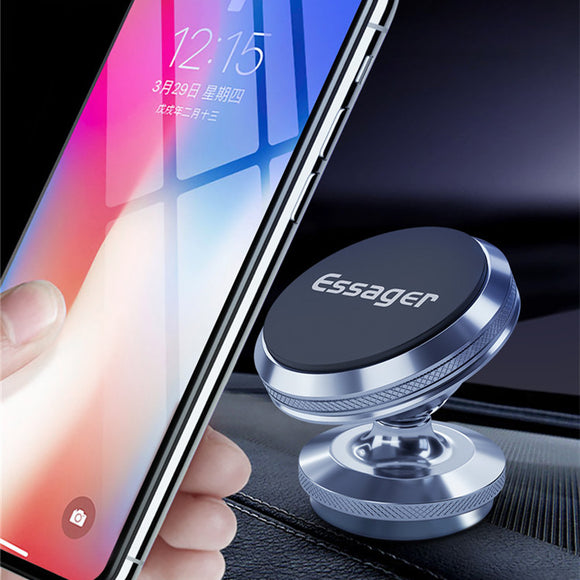 Essager Strong Magnetic 360 Rotation Sticky Car Holder Dashboard Mount for Xiaomi Huawei Mobile Phone