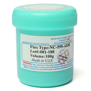 NC-559-ASM TPF Flux Anti-Wet No-Clean 100g Cream AMTECH Solder Paste