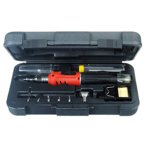 HS-1115K 10 in 1 Soldering Iron Cordless Welding Torch Tool Kit