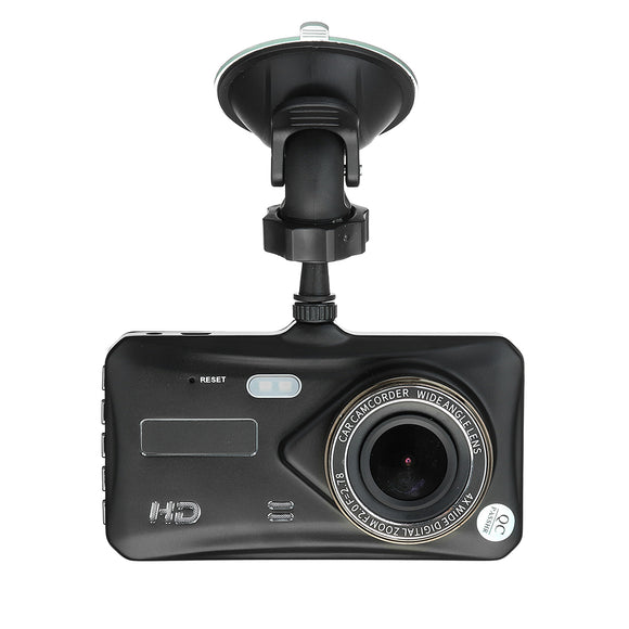 A6T 4 Inch Dual Lens Camera HD 1080P 170 Degree Car DVR Video Dash Cam Recorder WIFI 32G