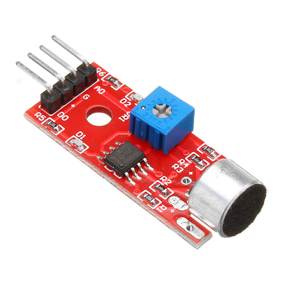 KY-037  4pin Voice Sound Detection Sensor Module Microphone Transmitter Smart Robot Car for Arduino