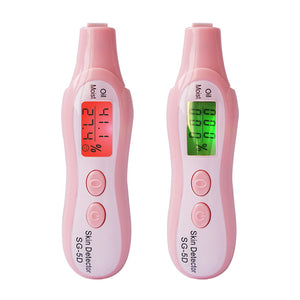 LCD Display Skin Moisture Tester Detector Skin Care Tool Facial Skin Moisture Analyzer