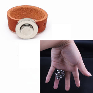 Fishing Superfine Fiber Leather Strong Magnetic Ring Suction Adjusted Size for Outdoor Activities