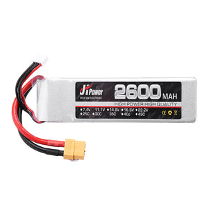 JH Lipo RC Car Battery 2600mah 3s 35c 11.1v T/XT60 Plug For 1/10 RC Model 28.2*34*118mm