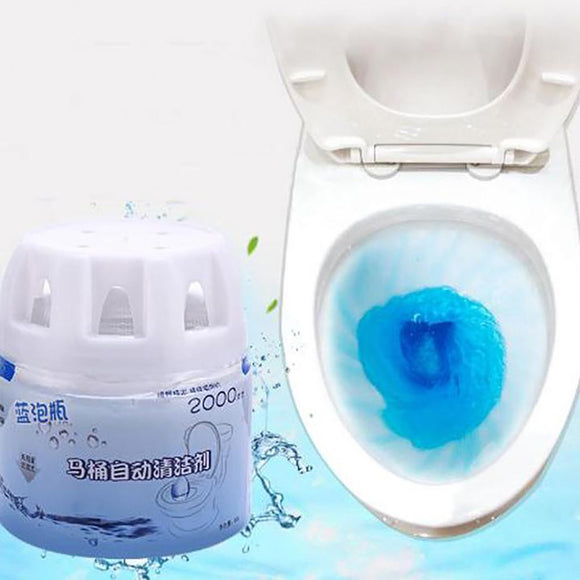 Automatic Toilet Bowl Cleaner Magic Flush Bottled Toilet Cleaner Toilet Tank Bathroom Foam Cleaning System Blue Bubble Deodorant