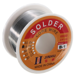 0.5mm Tin lead Solder Wire Rosin Core Soldering 2% Flux Reel Tube 60/40