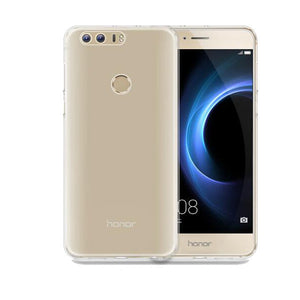 Transparent Ultra Thin Soft TPU Protective Back Cover Case For Huawei Honor 8