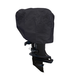 210D Oxford Boat Full Outboard Motor Engine Cover 15HP/15-30HP/30-60HP/60-100HP/100-150HP/175-250HP Waterproof Black