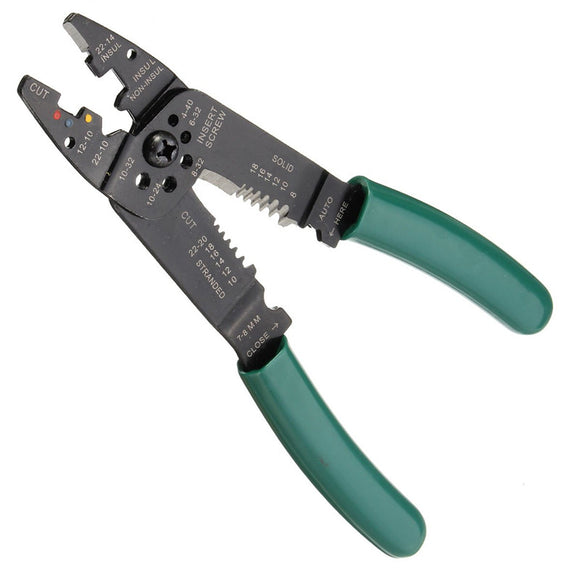 Multi-Purpose Electrical Cable Wire Crimping Cutter Stripper Pliers Hand Tool