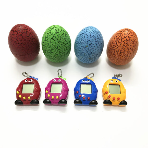 Multi Colors Animal Egg Virtual Cyber Digital Pet Game Toy Electronic E-Pet Christmas Gift