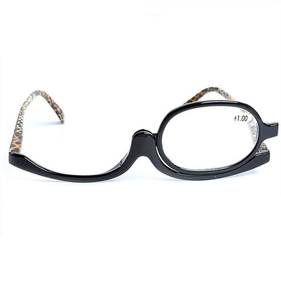 Rotating Makeup Glasses Magnifying Glasses Cosmetic Reading Glass Folding Eyeglasses