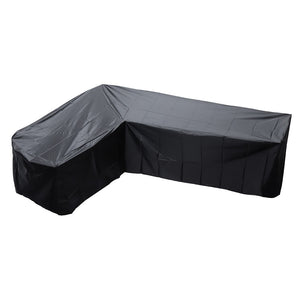 L Shape Polyester Furniture Waterproof Cover Outdoor Garden Sofa Skin Dust Rain UV Protector