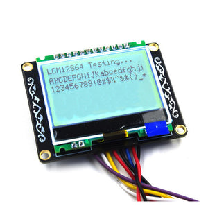 LCM12864 LCD Module Board LCM Display Electronic Building Blocks For Arduino