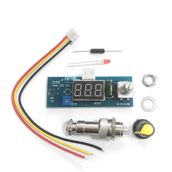 STC T12 DIY Digital Soldering Iron Station Temperature Controller Board Kit for HAKKO T12 T2 Handle