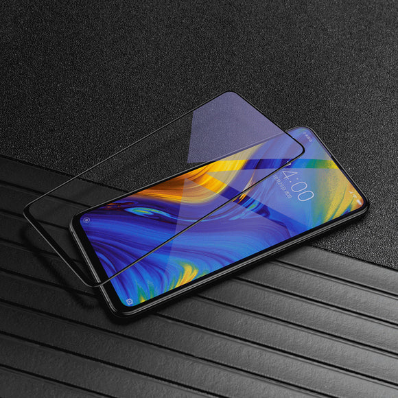 Baseus 0.23mm 3D Anti-explosion Anti Blue Ray Light Soft Full Curved Edge Tempered Glass Screen Protector For Xiaomi Mi MIX 3