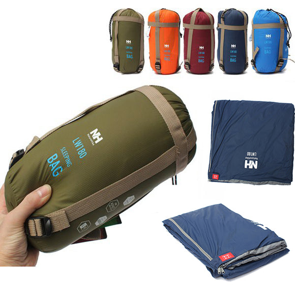 Naturehike Outdoor Camping Sleeping Bag Ultralight Envelope Bag For Travel Hiking 1.9x0.75m