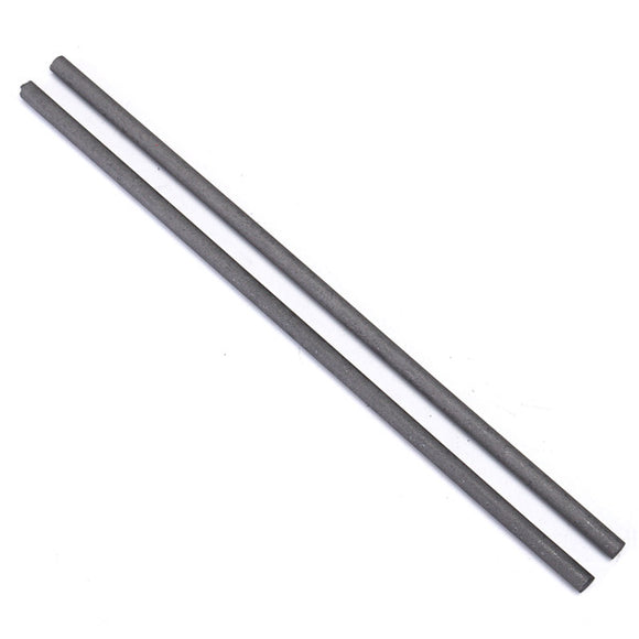 2pcs 300x8mm Graphite Electrode Bar Carbon Stirring Rod