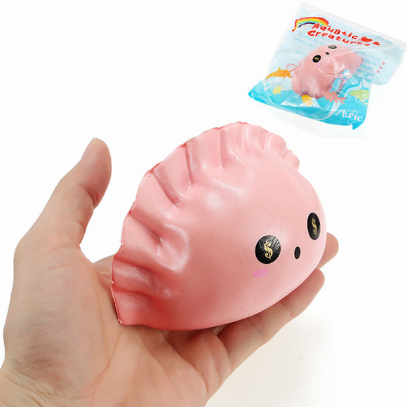 Eric Squishy Dumpling Dollar Eyes Jiaozi 13cm Gift Decor Toy