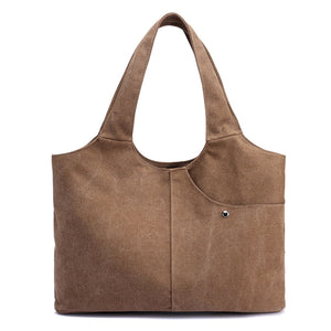 Women Quality Canvas Casual Large Capacity Handbag Shoulder Bag