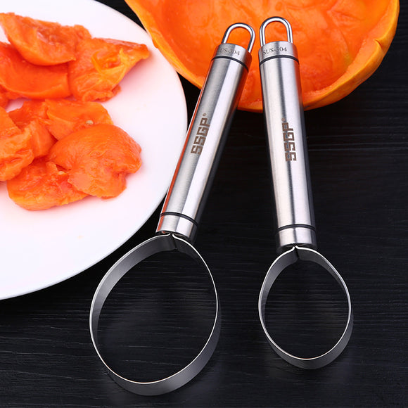 KCASA KC-PS026 Stainless Steel Vegetable Fruit Melon Corer Seed Dig Pulp Separator Slicer Peeler