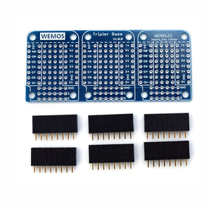 Wemos Tripler Base V1.0.0 For WEMOS D1 Mini