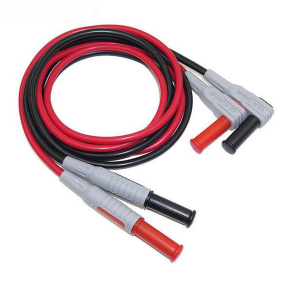 P1033 Silicone Wire Multimeter Test Cable Injection Molded 4mm Banana Plug Test Line