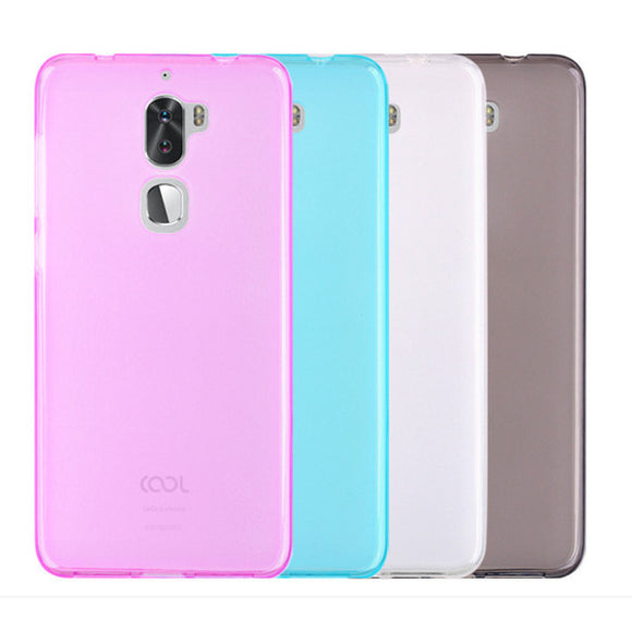 Ultra Thin Anti-Scratch Pudding TPU Soft Scrub Back Case For LeEco Coolpad Cool1 dual