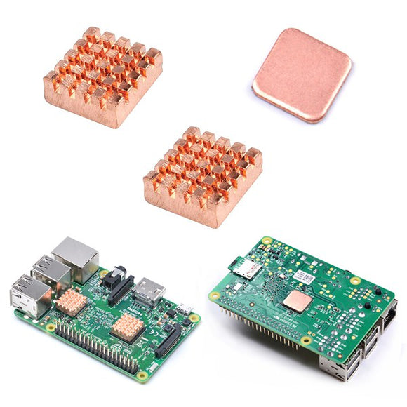 9Pcs Raspberry Pi 2/3 Copper Heat Sink Heat Sink