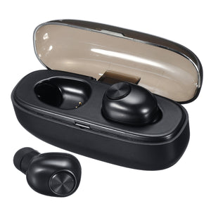 [bluetooth 5.0] TWS Wireless Earbuds Noise Cancelling Bilateral Calls IPX5 Waterproof Earphone with Charging Box