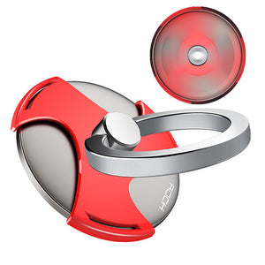 Rock 3 in 1 Fidget Spinner Metal Rotated Finger Ring Stand Desktop Phone Holder for Xiaomi iPhone X