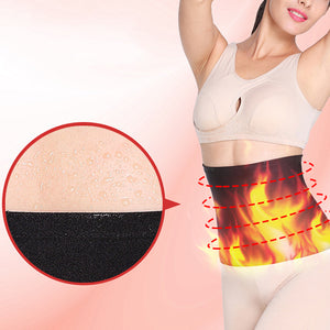 Hot Shaper Body Shaping Belt Heat Sweating Fat Burning Waist Abdomen Trainer Slimming Yoga Fitness