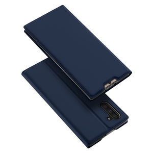 DUX DUCIS Flip Shockproof with Card Slot PU Leather Protective Case for Samsung Galaxy Note 10 / Note 10 5G