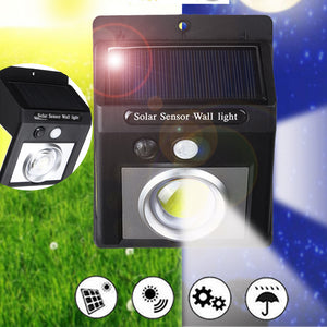 37 COB LED Solar Light PIR Motion Sensor Security Outdoor Gardern Wall Lamp