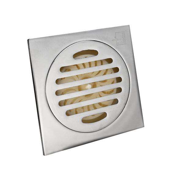 Square Brass Bathroom Shower Floor Drain Deodorize Floor Drain Filter Shower Drain Strainer