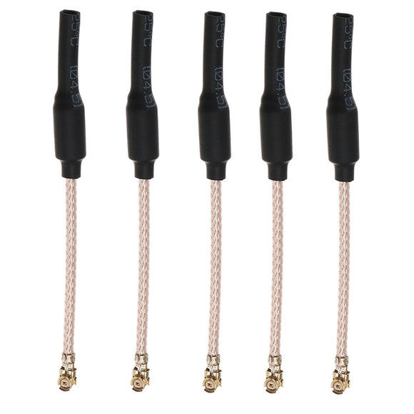 5pcs HGLRC 6.5cm 65mm 5.8G 2dBi U.FL IPEX IPX Omni Directional Linear Brass FPV Antenna RG178 For RC Drone