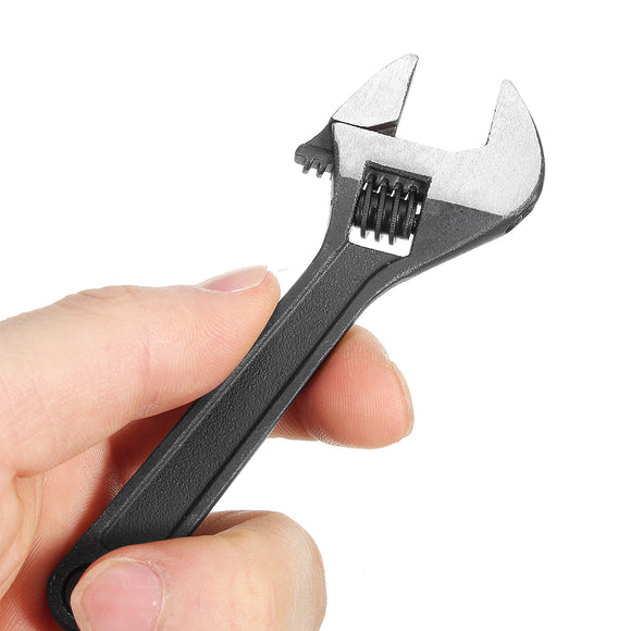 4 Inch 100mm Wrench Mini Metal Adjustable Spanner Jaw Hand Tool For Repairing