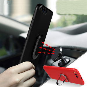 Bakeey 360 Rotation Magnetic Car Air Vent Phone Holder With Ring Back Case For Xiaomi Mi6 Mi 6