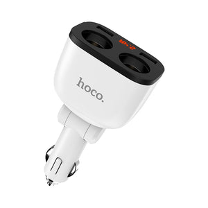 HOCO Z28 Dual USB Car LED Mobile Phone Charger 3.1A Charger Digital Display Car Charger