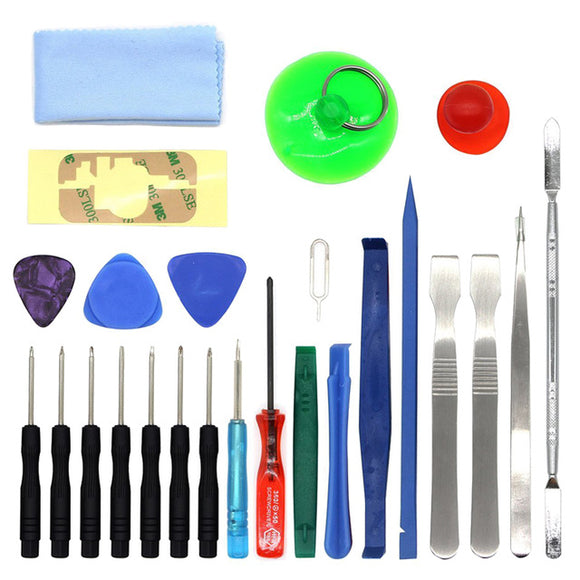 Bakeey 25Pcs Universal Pry Opening Screwdriver Set Repair Tool kit for iPhone iPad Xiaomi