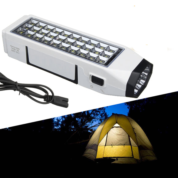 Outdoor Portable 38 LED Flashlight Torch Rechargeable Emergency Camping Lantern