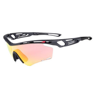 OBAOLAY TR90 Frame Polarized Lens Glasses Outdoor Windproof UV Protection Bike Cycling Goggles