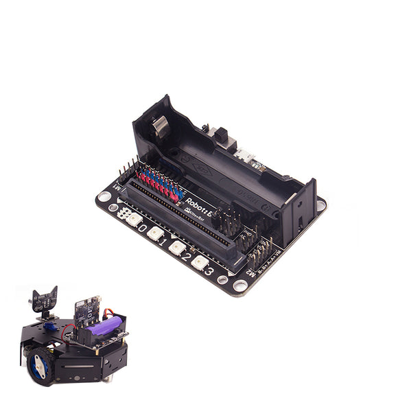 Robot:bit Expansion Board Support Scratch &Python Programming for 18650 Lithium Rechargeable Battery