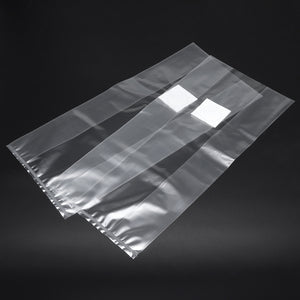 50Pcs 200x450x0.06mm PVC Mushroom Grow Seedling Bags Substrate High Temp Pre Sealable