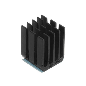 40PCS Black TMC2100 Stepper Motor Driver Cooling Heatsink With Back Glue For 3D Printer