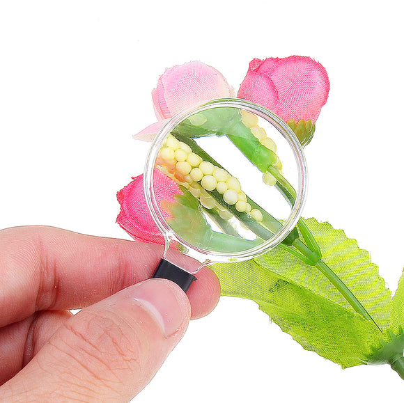 Mini Portable 5x Lanyard Magnifier For Mobile Phone Magnifying Glass